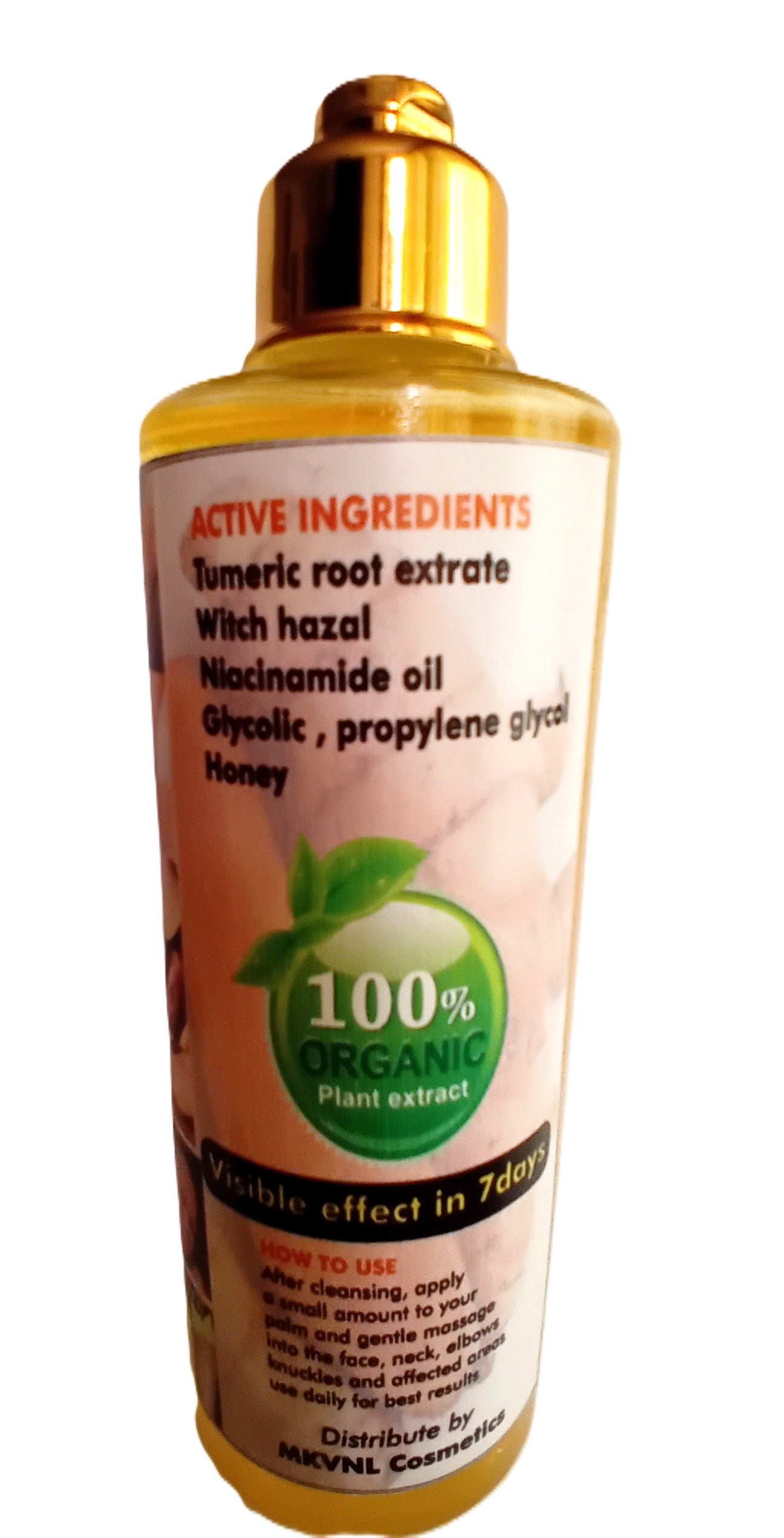 Glow & Shine Pure Turmeric Oil with Honey