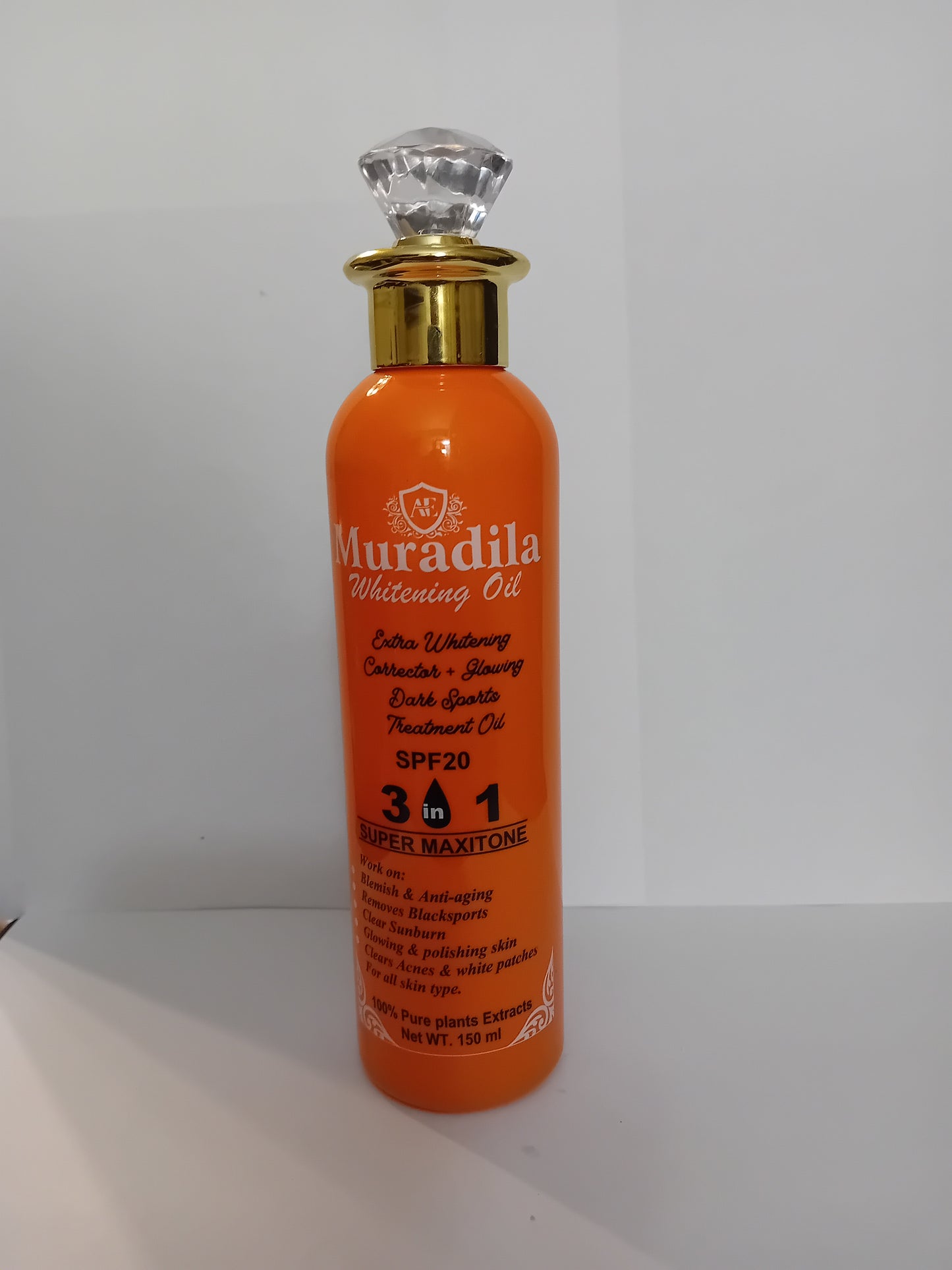 Muradila Whitening oil Extra Whitening Oil Dark spots treatment oil with SPF20 3in1 Maxitone