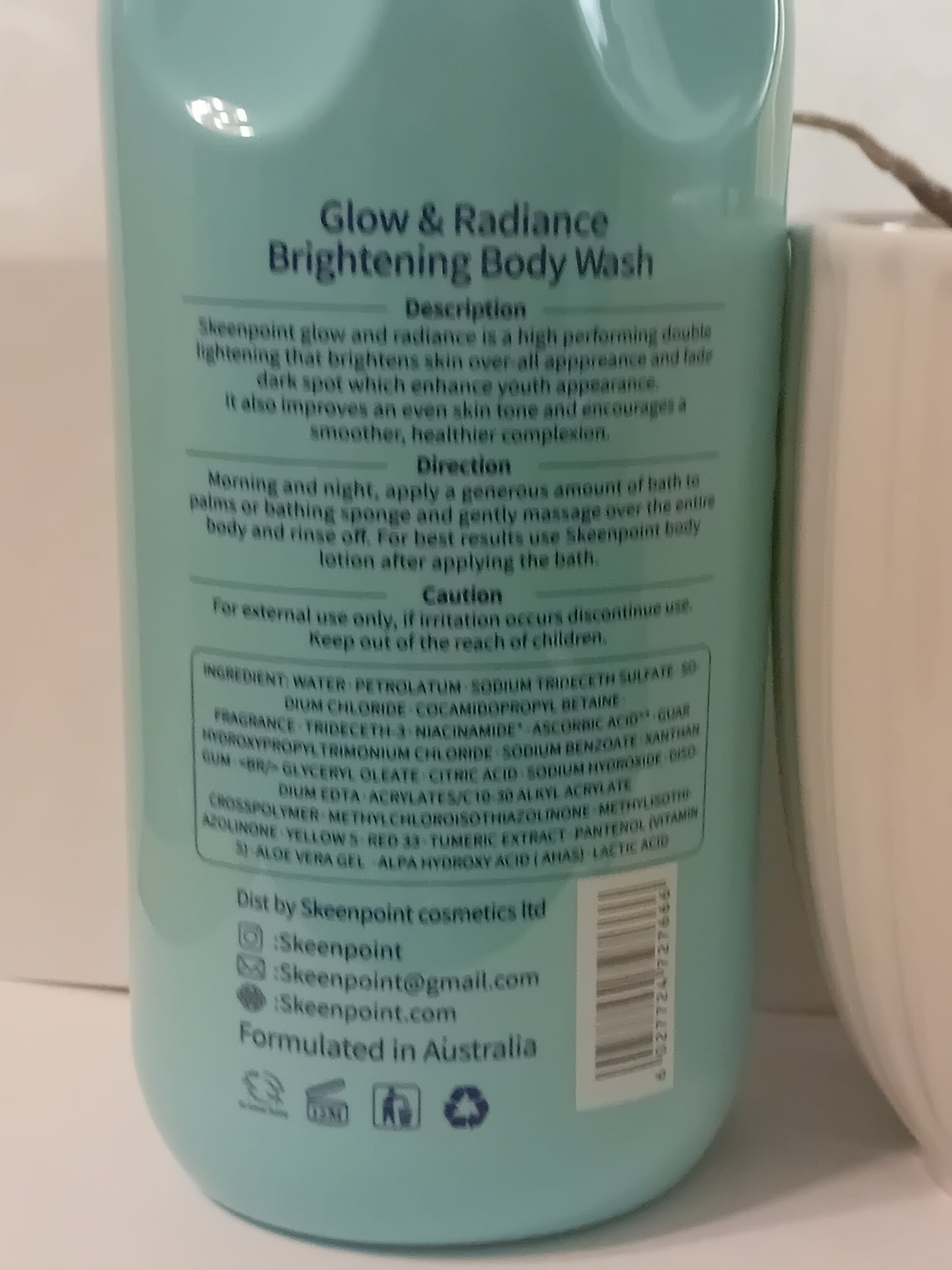 Skeenpoint Body Wash Glow & Radiance with Vit C & Tranexamic