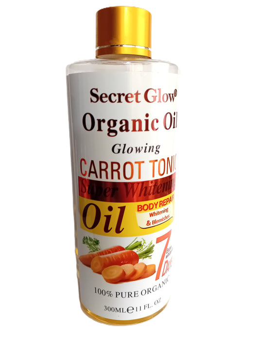 Secret Glow Organic Oil – Carrot Tone (100ml)