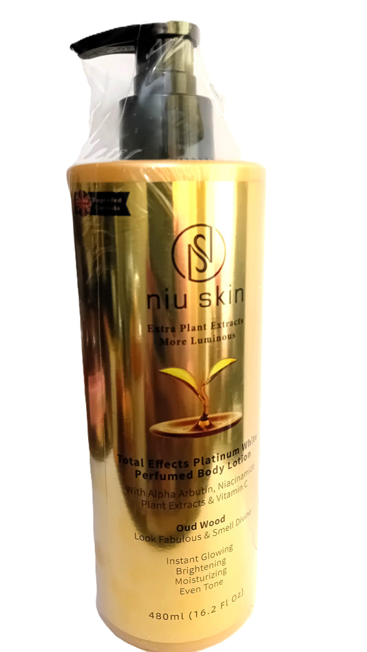 NIU SKIN Extra Plant Extracts More Luminous Body Lotion (480ml)