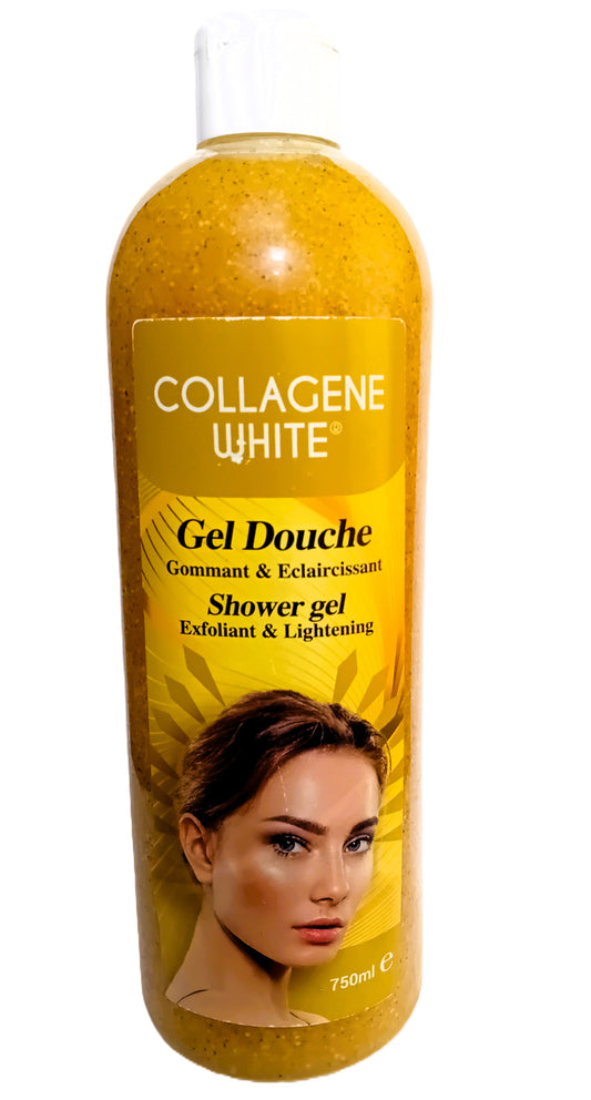 Collagene White Exfoliating & Brightening Shower Gel – 750ml