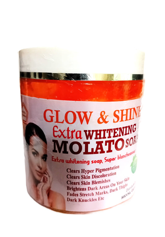 Glow and Shine Molato Soap – Organic Brightening & Spot Removal  500g