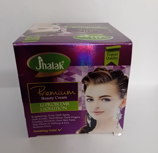 Jhalak Premium Beauty Cream - 30g | Brightens, Moisturizes, & Protects Skin