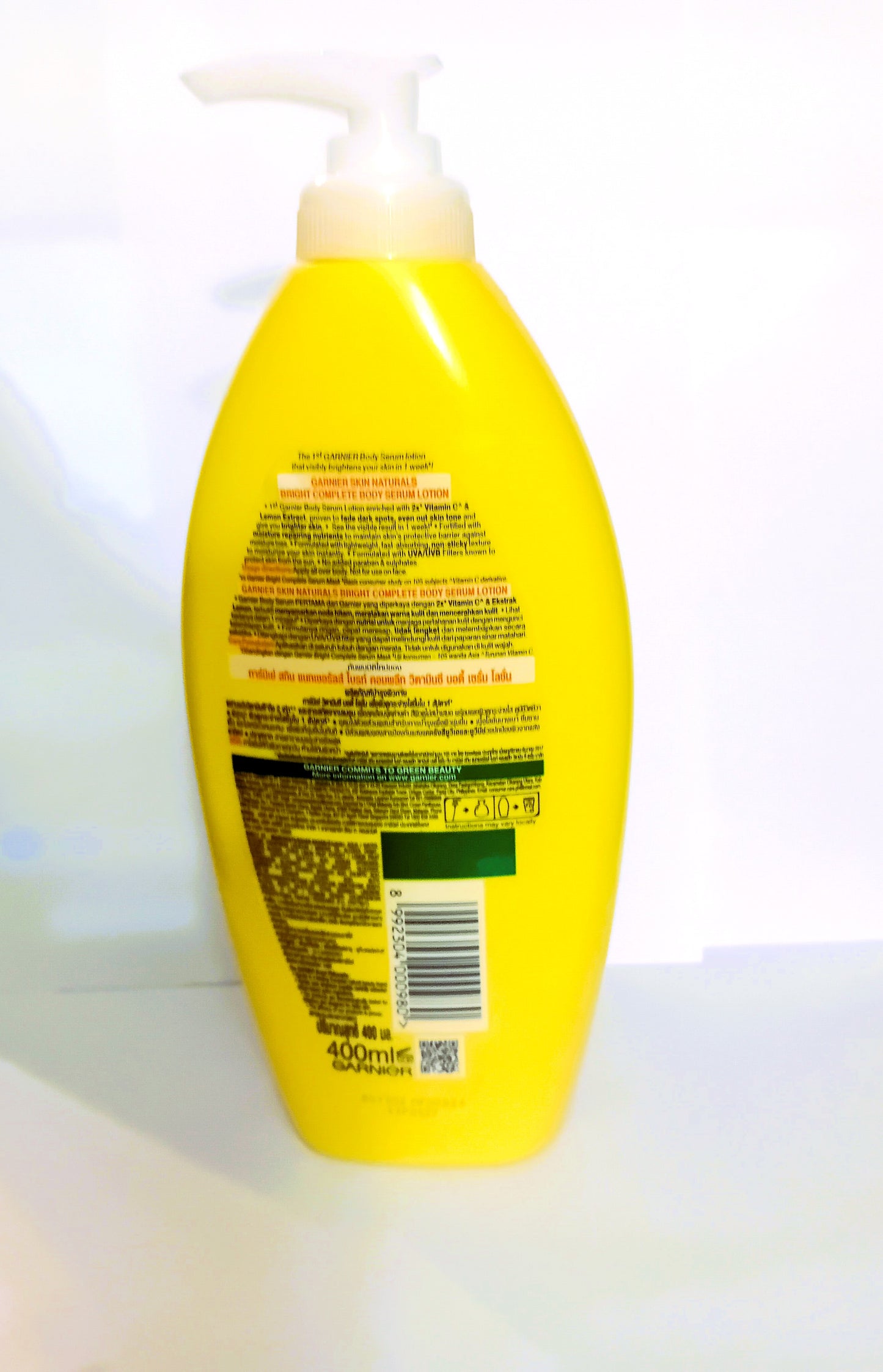 Garnier Bright Complete Vitamin C body serum lotion