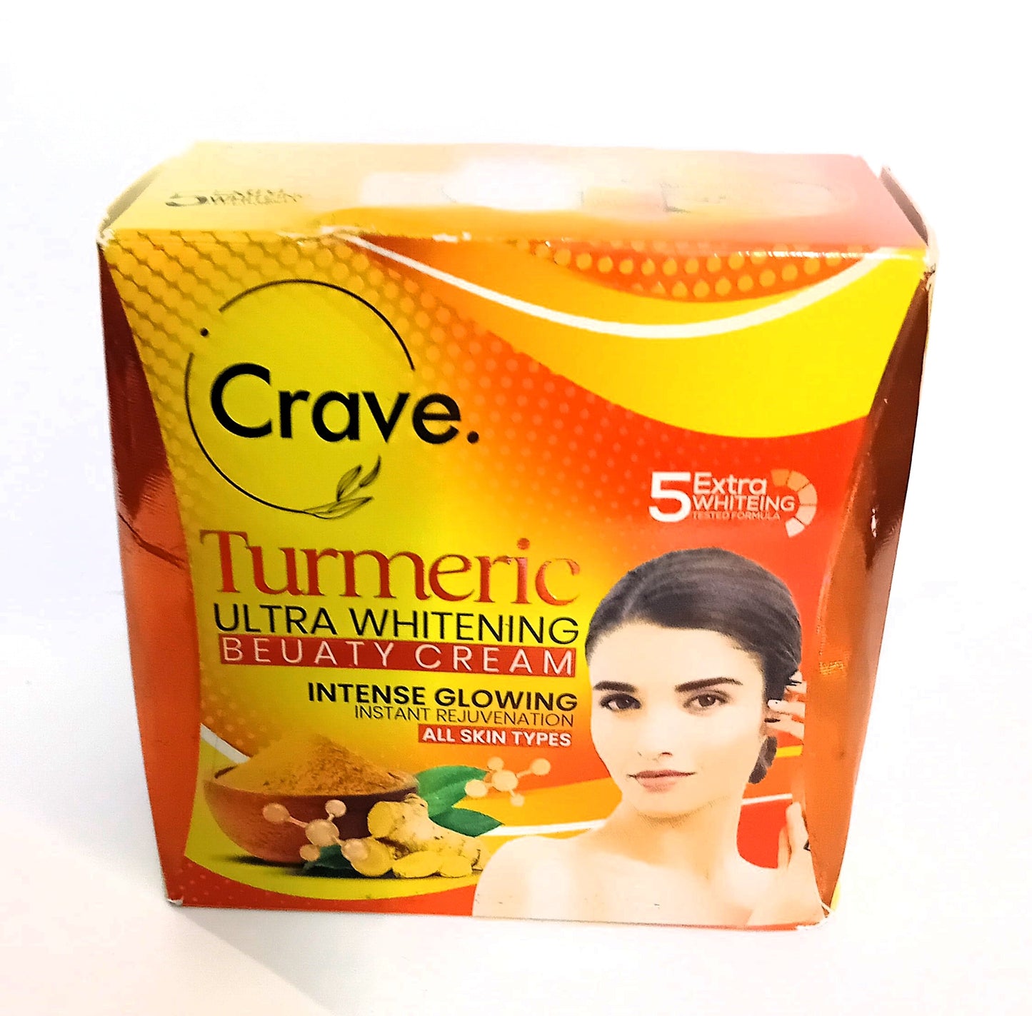 Crave Turmeric Ultra Beauty Cream – 5-in-1 Intense Glow