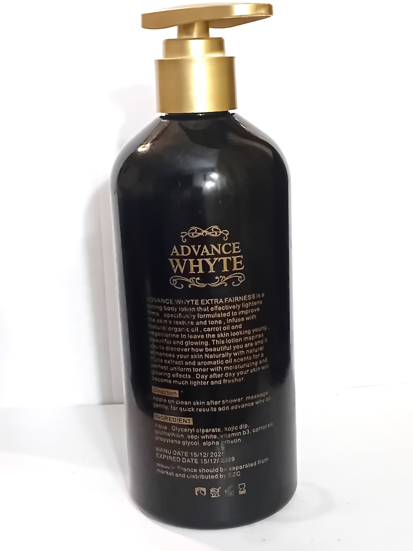 Advance Whyte Extra Fairness 3-5 Shades Toning Body Lotion – 500ml