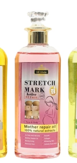 5D Gluta Stretch Mark Mother Repair Oil – Deep Repair & Glow Support